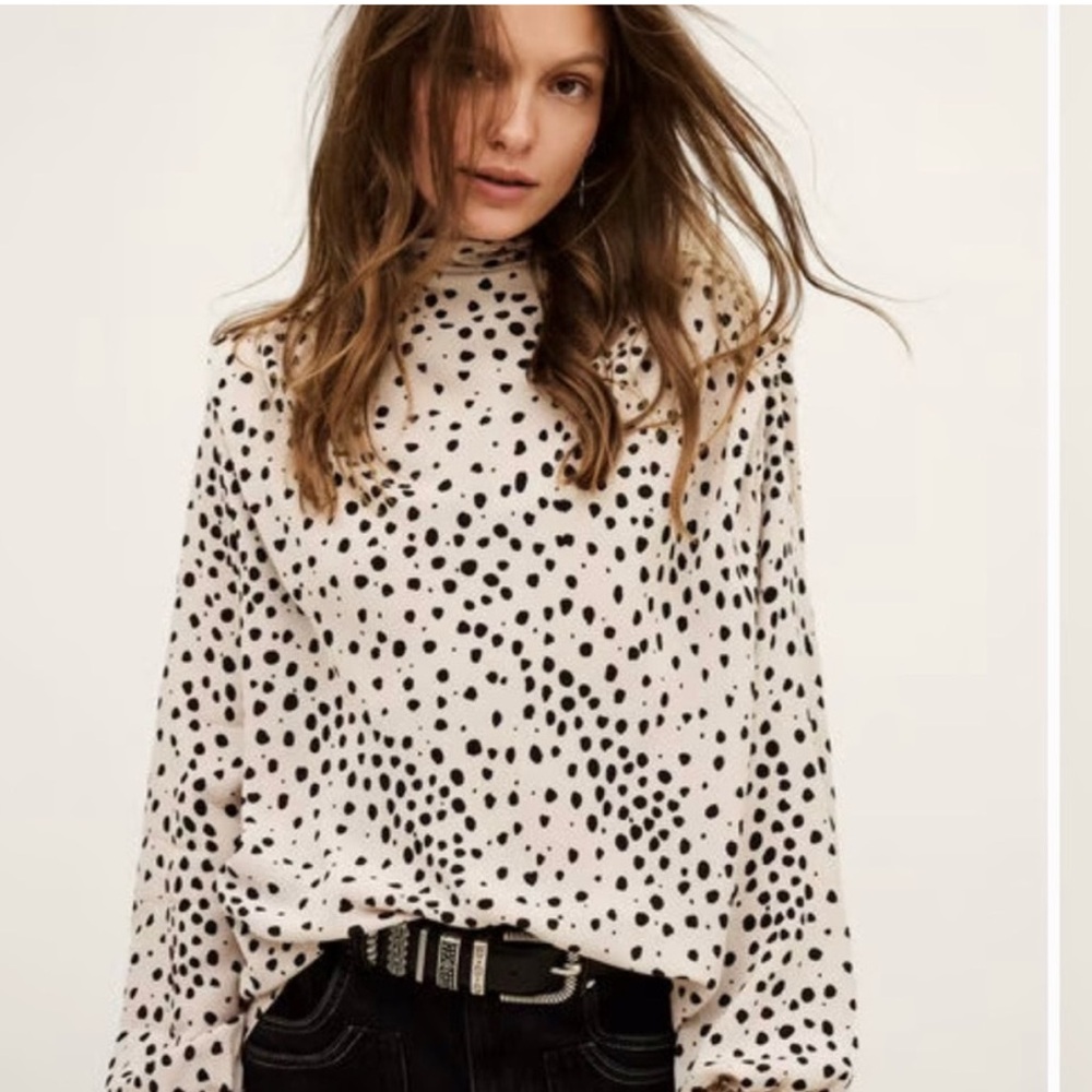 NWT ba&sh Delphine Top In Ecru (Sz 1)